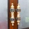 Luxury Handcrafted Shell Mosaic Inlay Door Handles