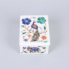 Rectangular Peacock & Elephant Jewelry Box